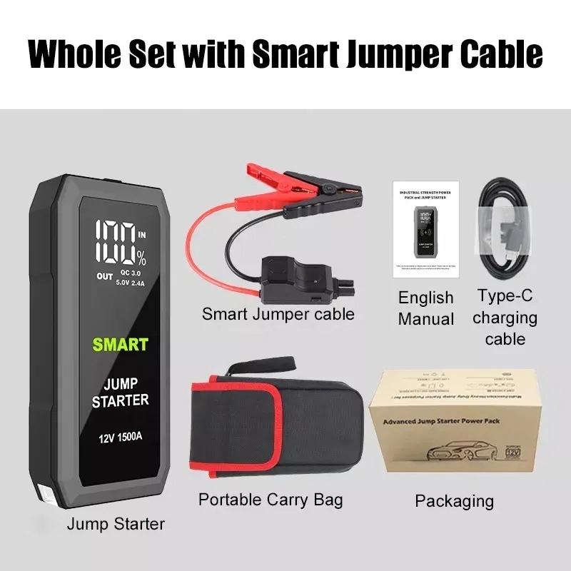 Intelligent Jump Starter Power Bank 16000mAh 1