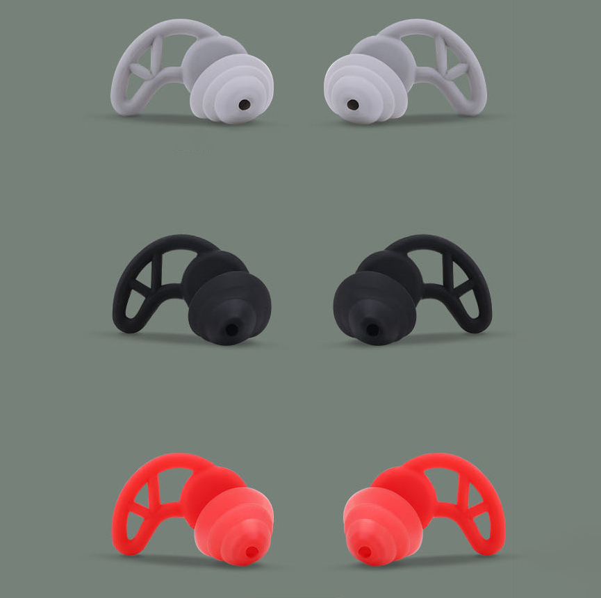Portable Three-Layer Noise Cancelling Earplugs 5