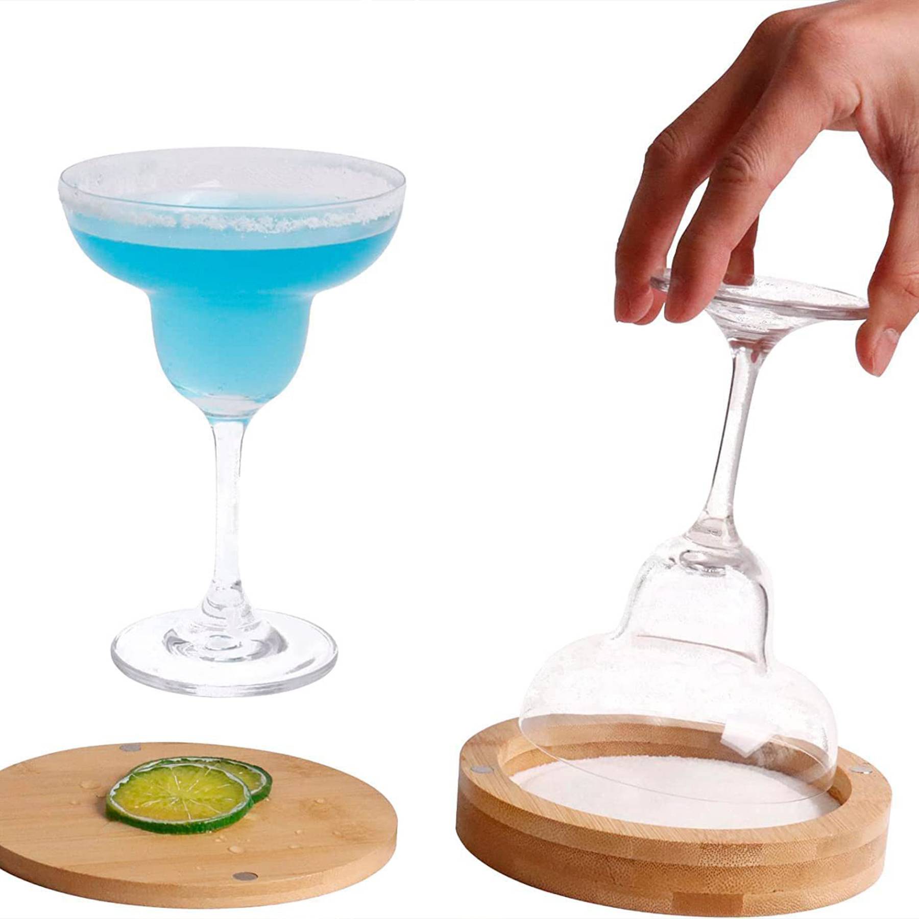 Wood Bamboo salt cup sugar box 6