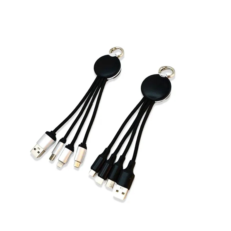 Key Chain Usb Cable 2 In 1 Mobile Phonekeychain 2