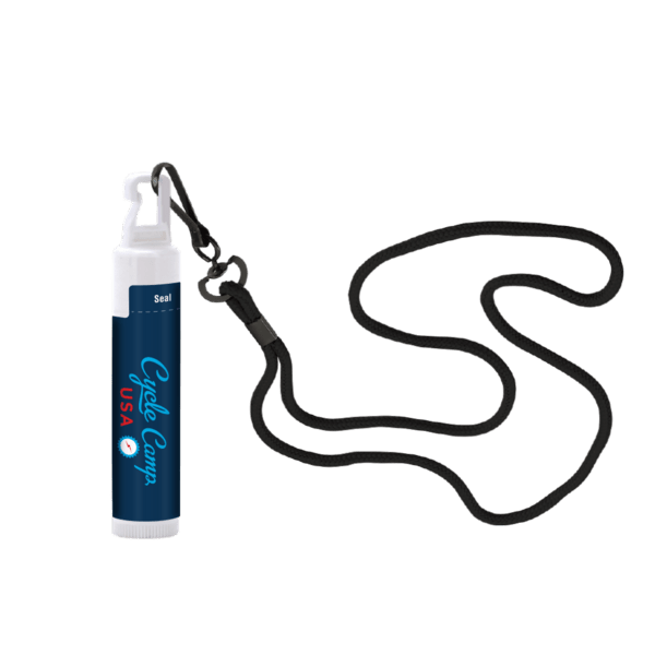 Economy Lip Balm with Cord Lanyard 2