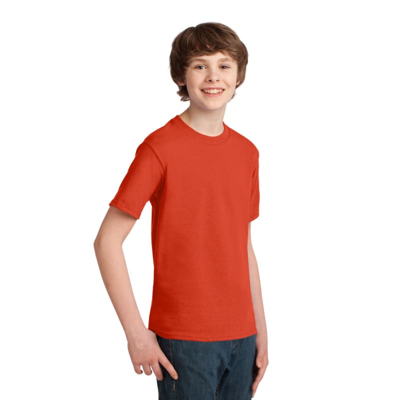 Port & Company Youth Essential Tee. 34
