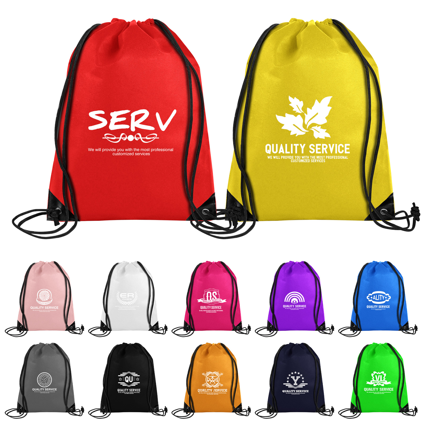 Drawstring Backpack 11