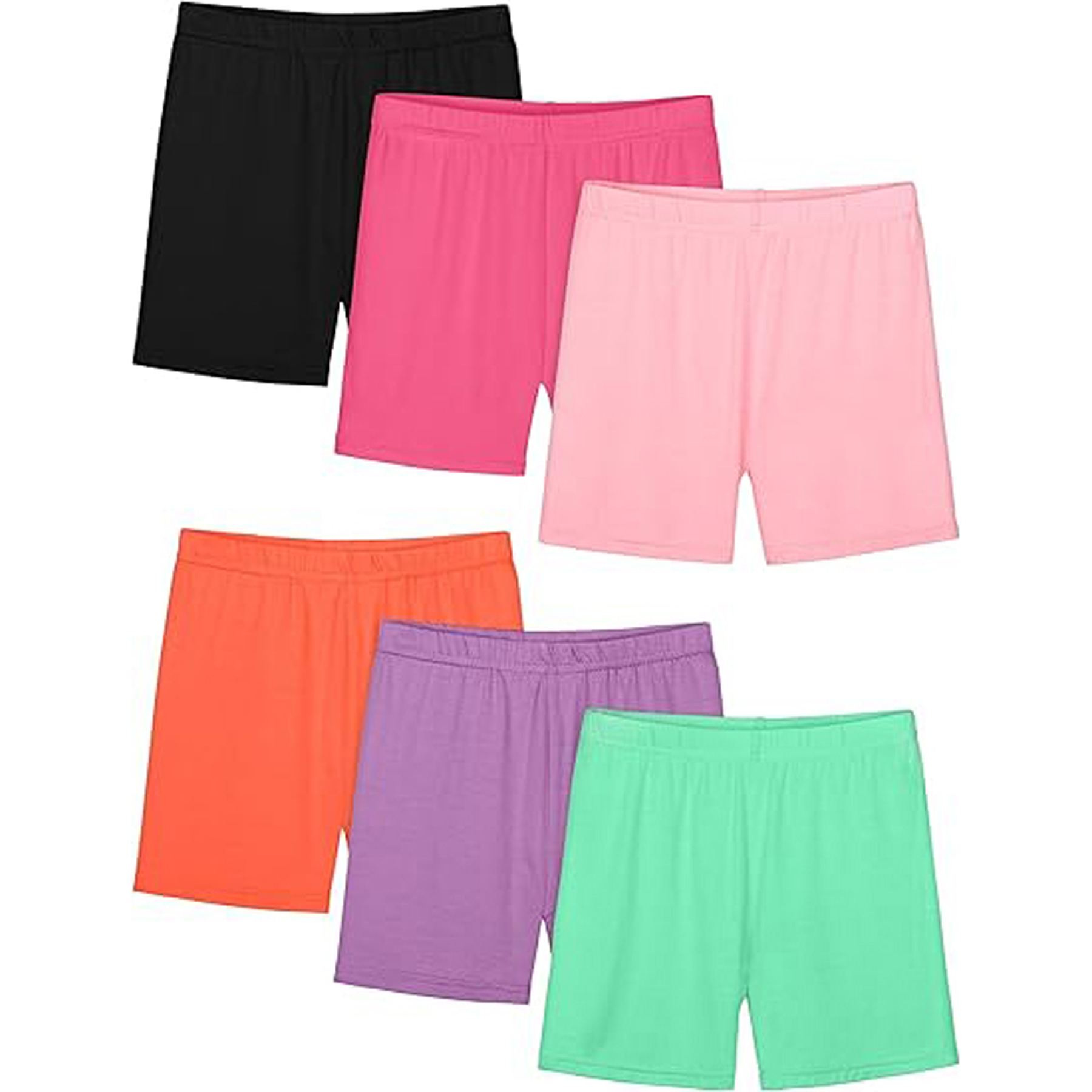 Pack Girls' Bike Shorts 10