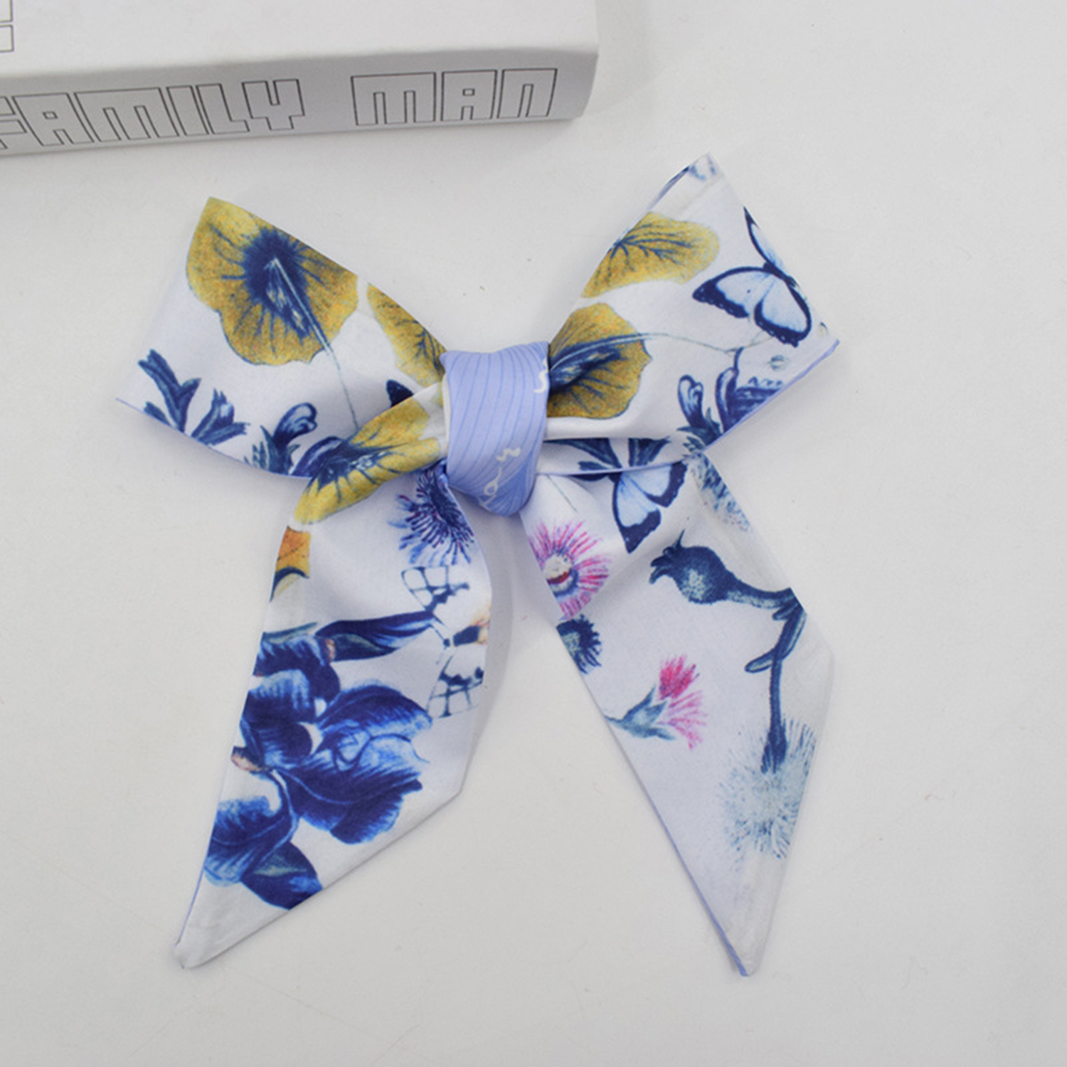 Custom Digital Printed Silk Scarf 3