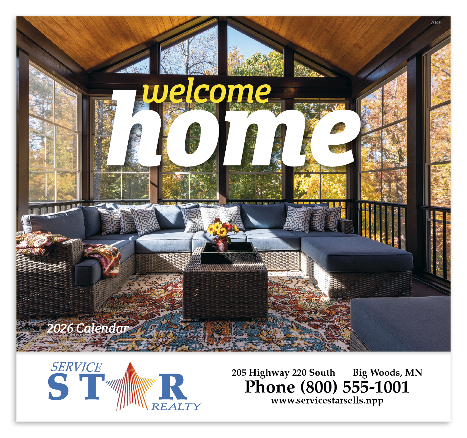 Good Value™ Welcome Home - Stapled Calendar 21
