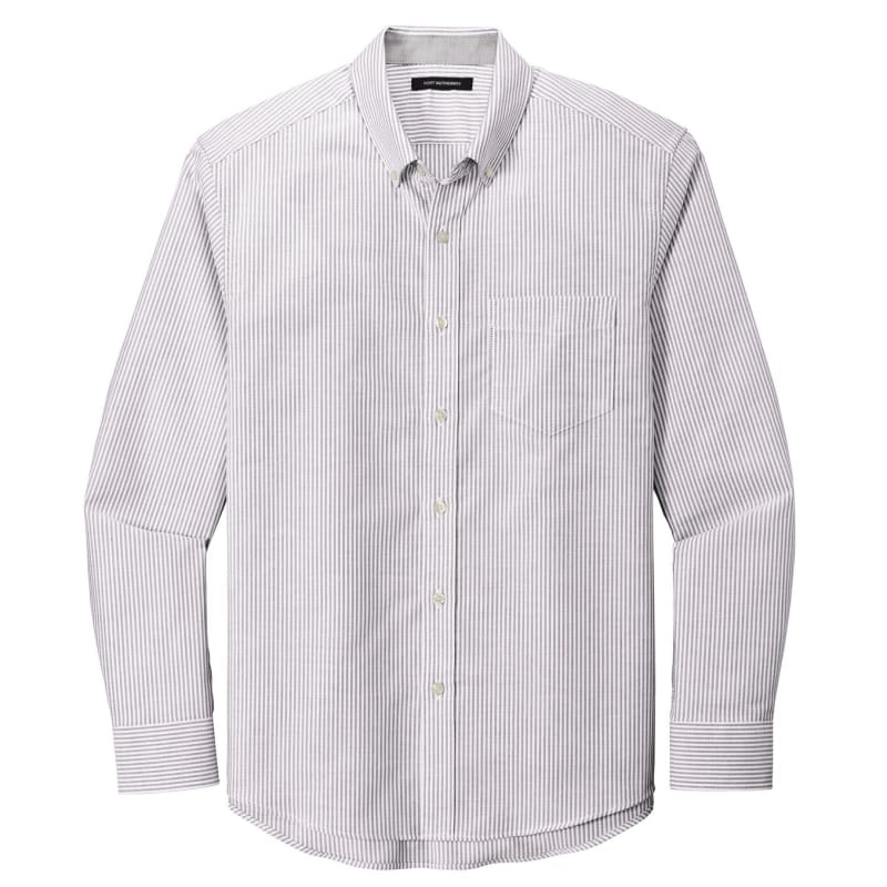 Port Authority SuperPro Oxford Stripe Shirt. 2