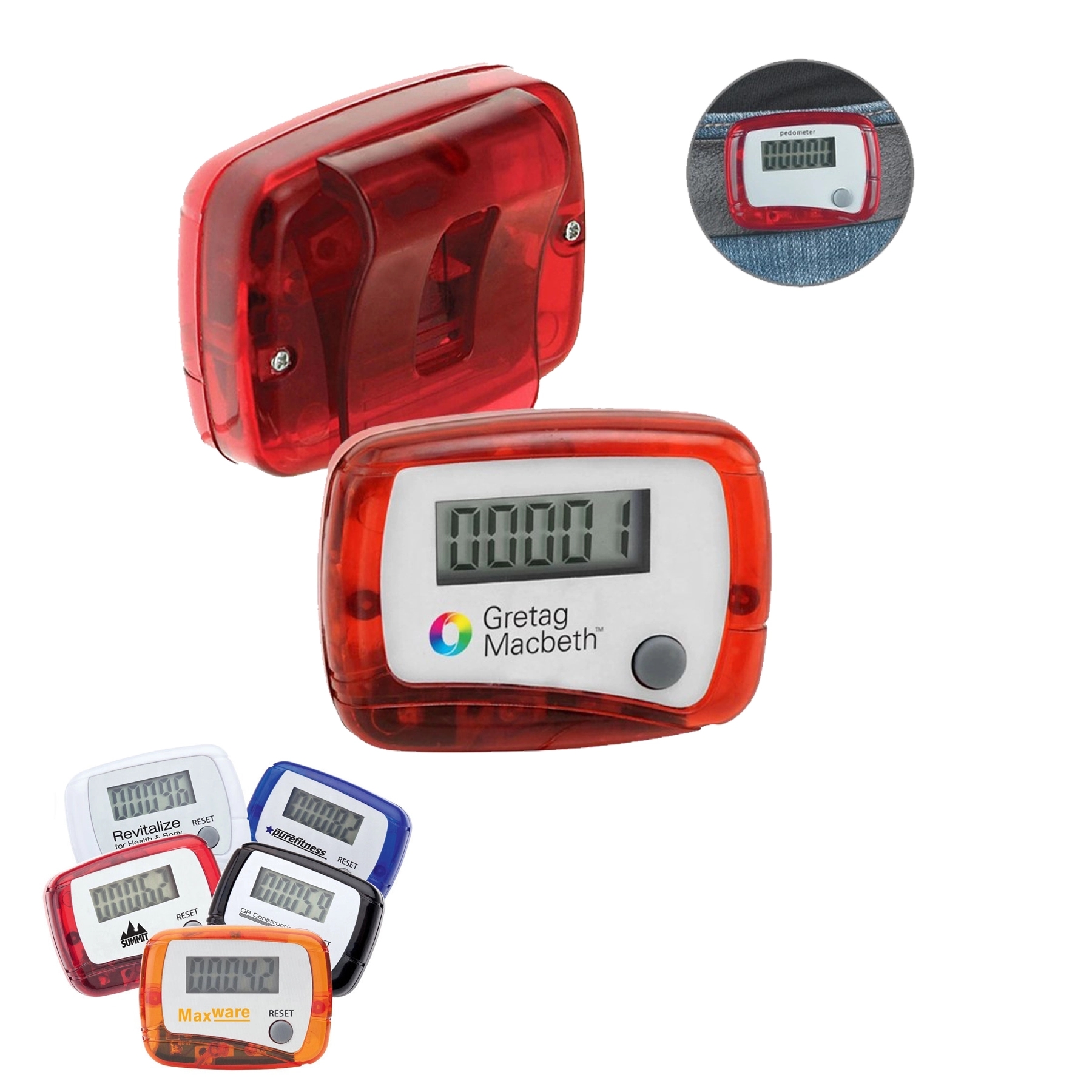 Simple Walking Pedometer Step Counter 1