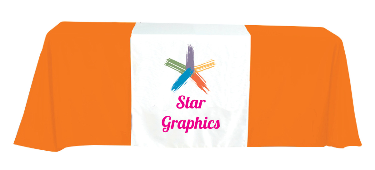 88"L x 36"w Eco-Friendly Sustainable Fabric Table Runner