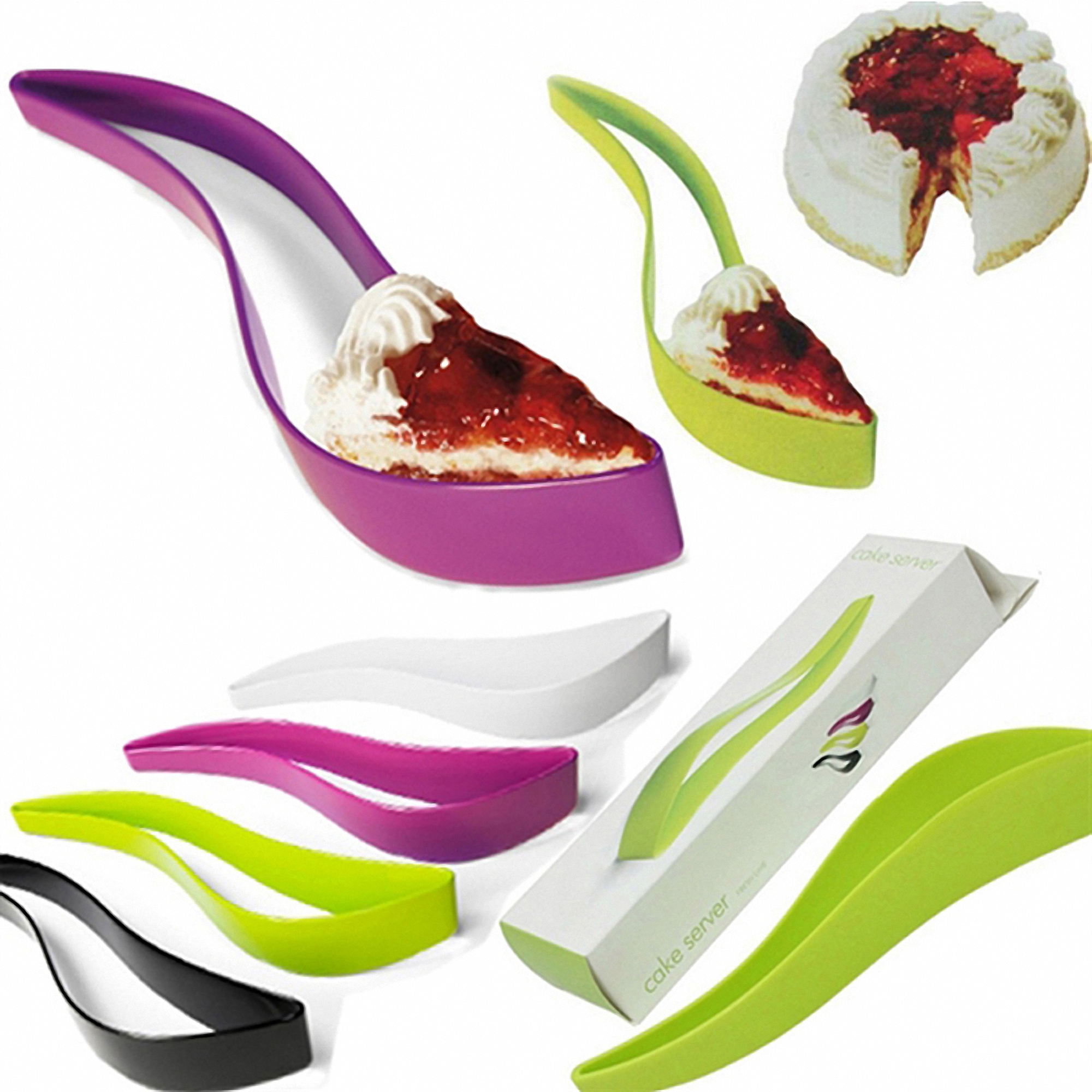 Plastic Cake Cutter Tongs 5