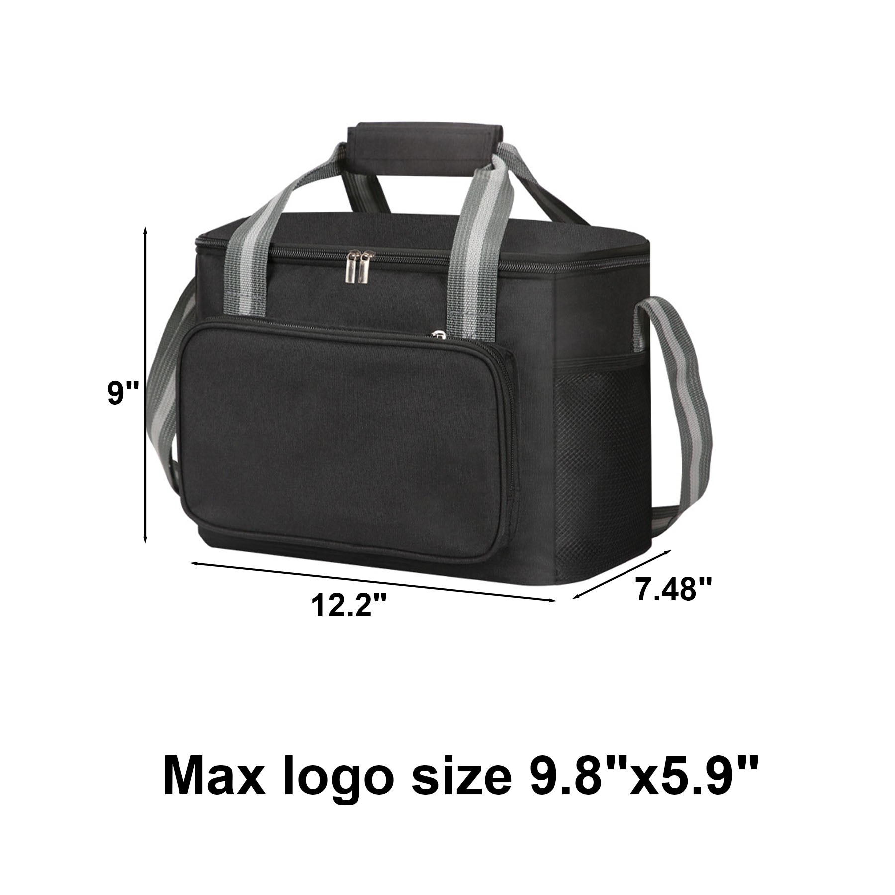 Large Insulated Lunch Bag 24 Can Cooler Tote 2