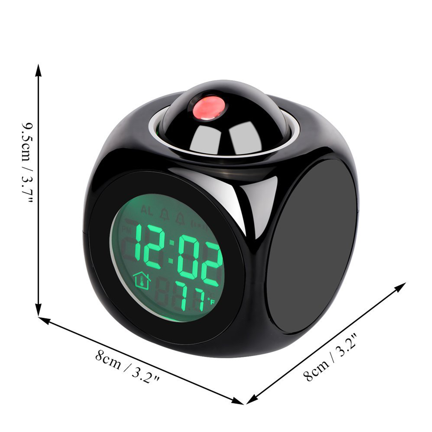 Usb LCD Multifunction Alarm Clock 1