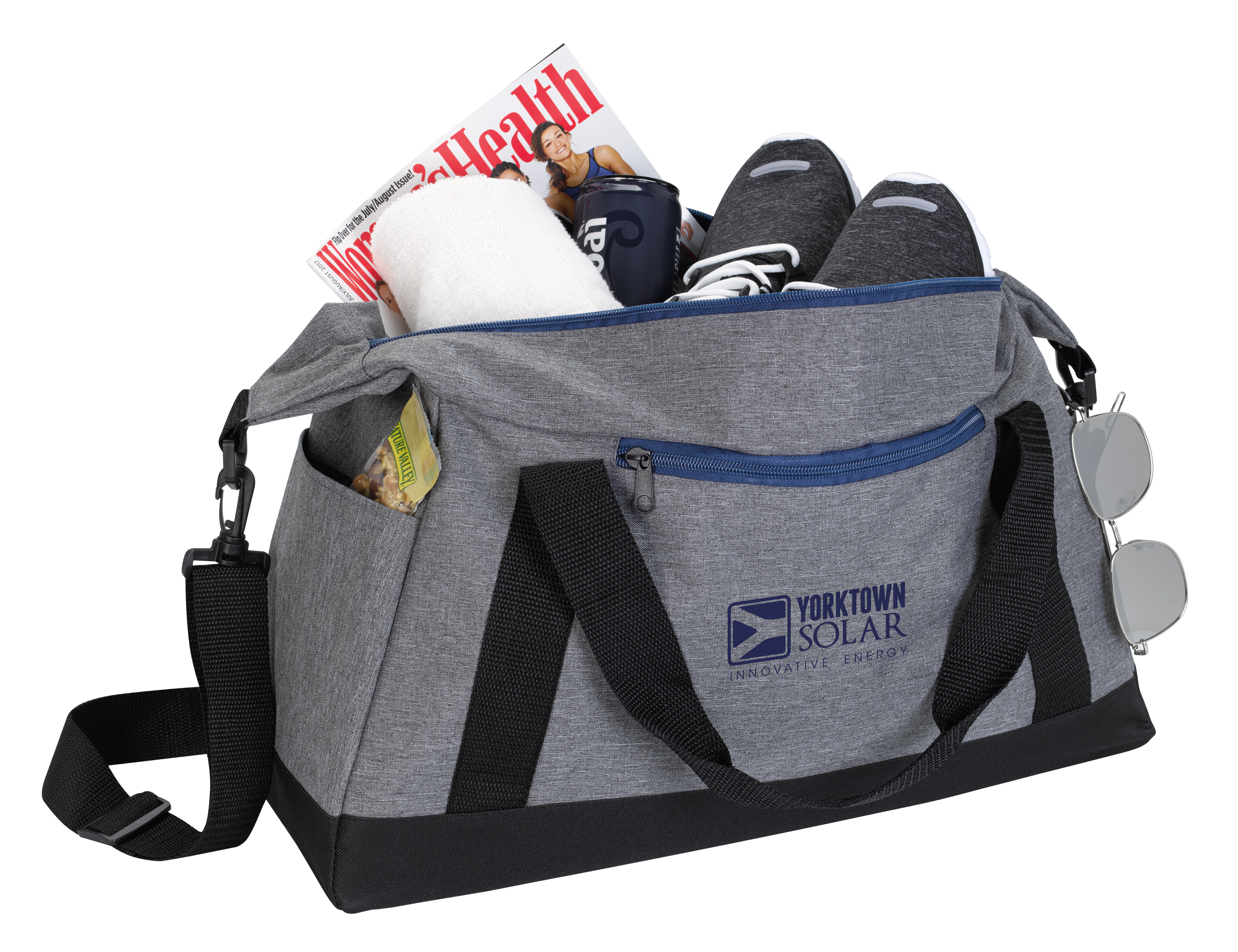 Two-Tone Sport Duffel 11