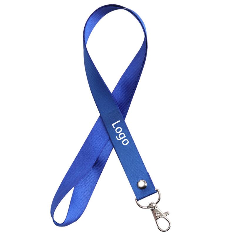 Polyester Name Tag Lanyard with Metal Hook 6