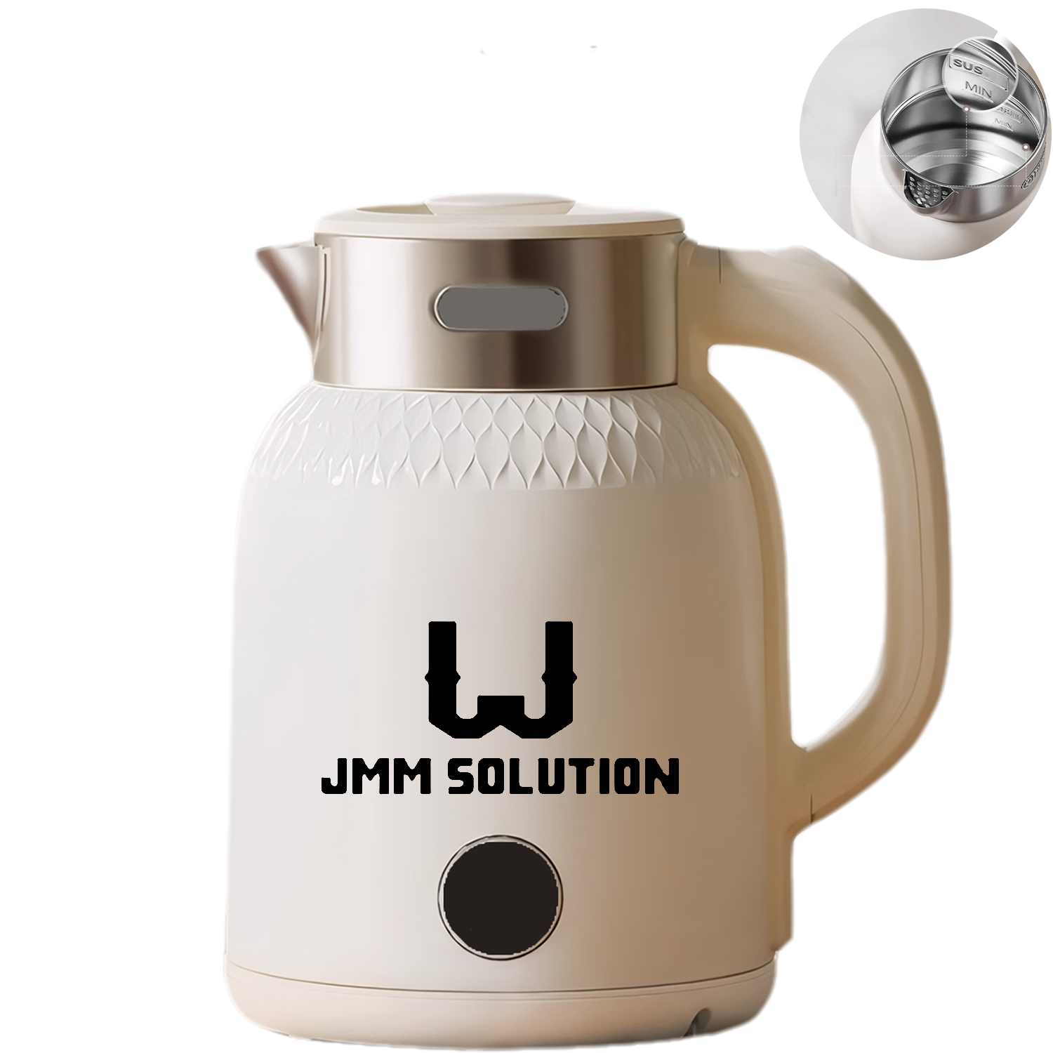 61oz Heat Resistant Stainless Steel Electric Kettle 1