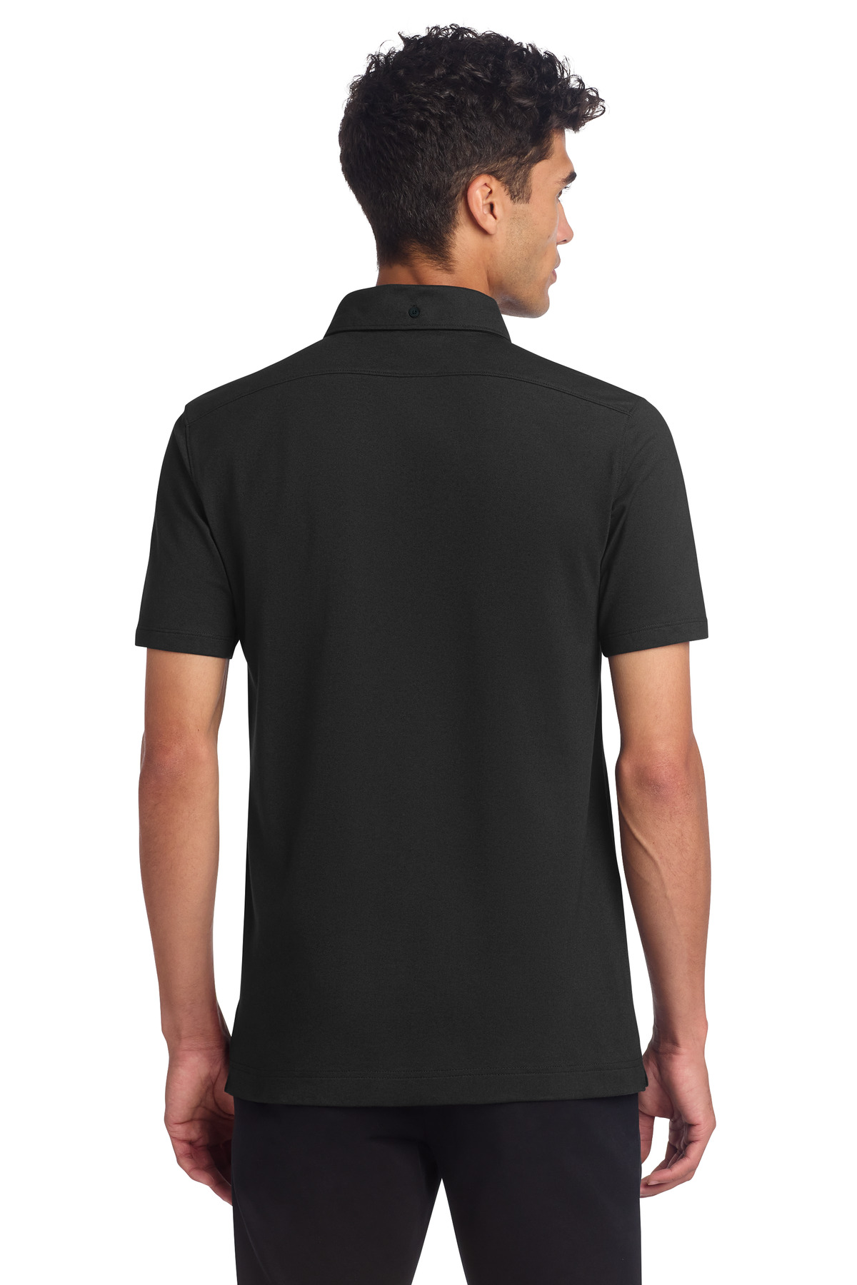 Mercer+Mettle Stretch Pique Full-Button Polo MM1006 33