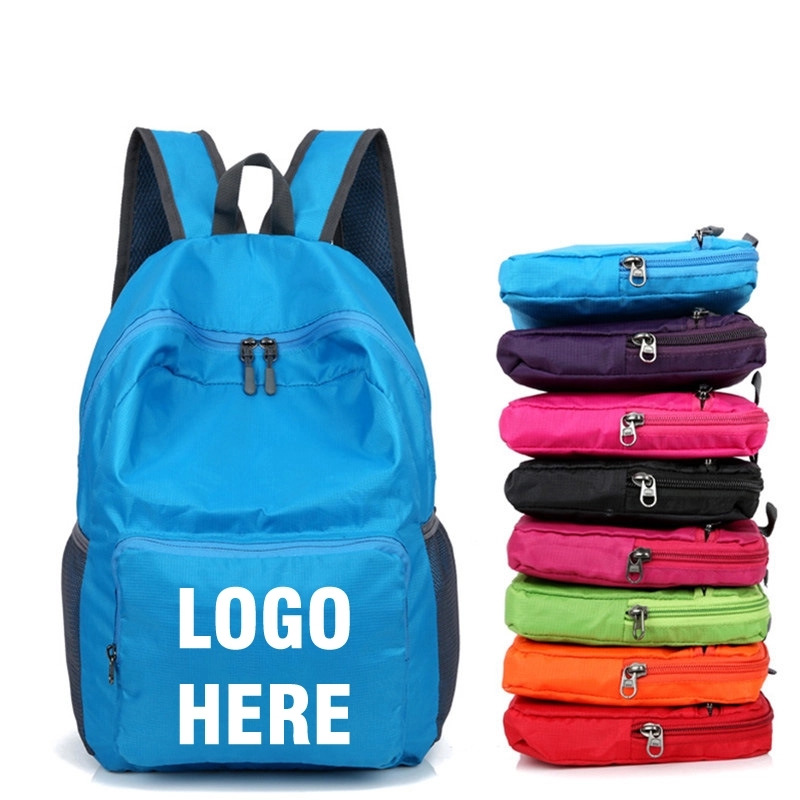 Custom Lightweight Daypack Foldable Backpack for Travel 1
