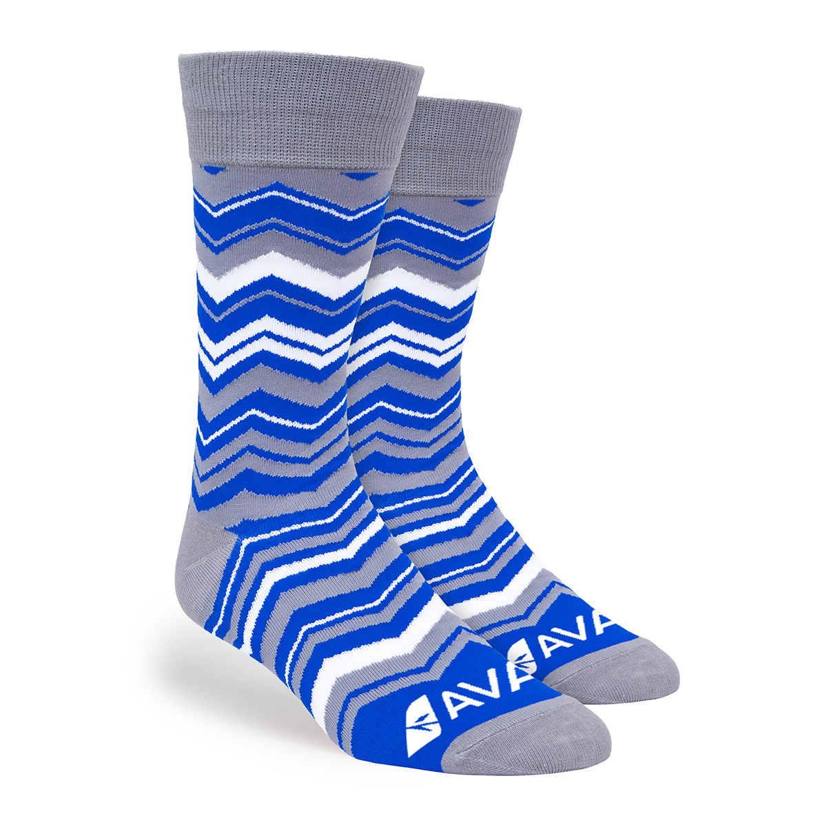 Chevron Simpler Socks