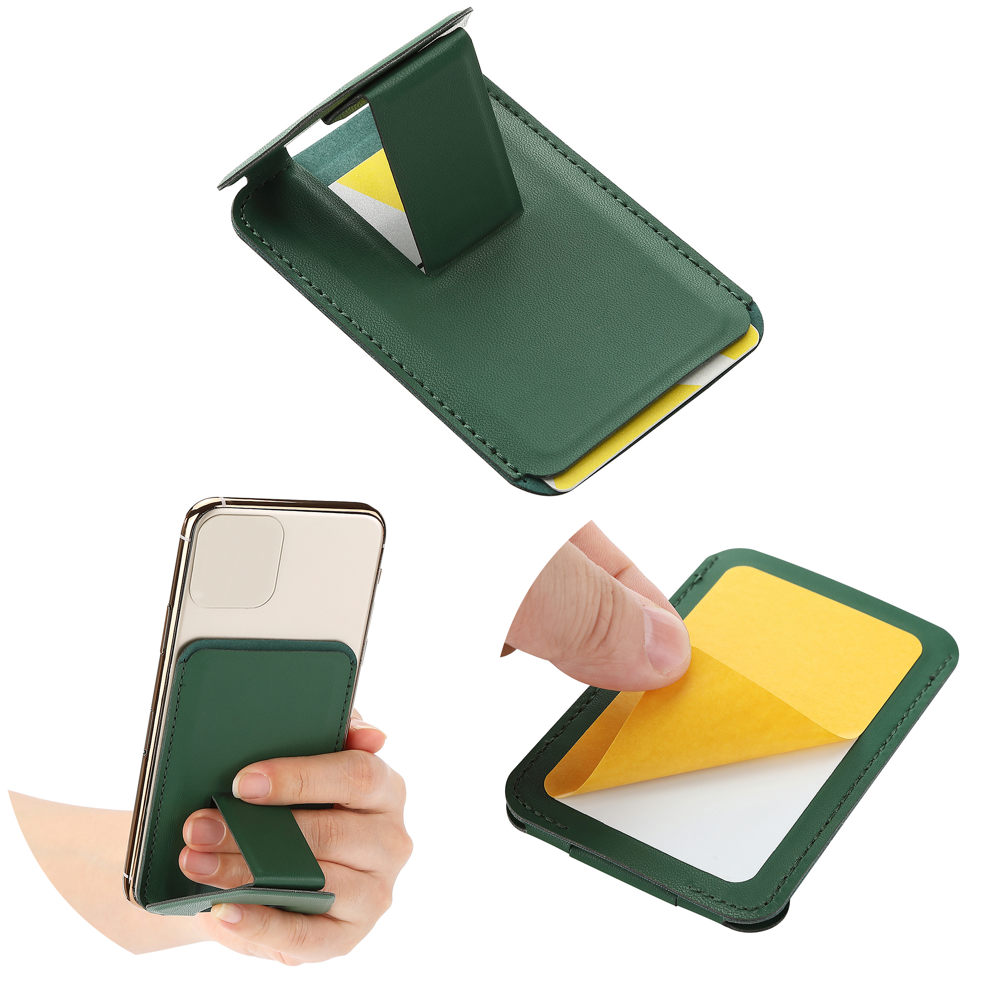Adhesive Mobile Phone Holder Card Bag 6