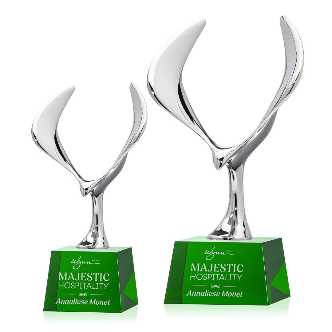Maverick Eagle Award on Robson Base - Green
