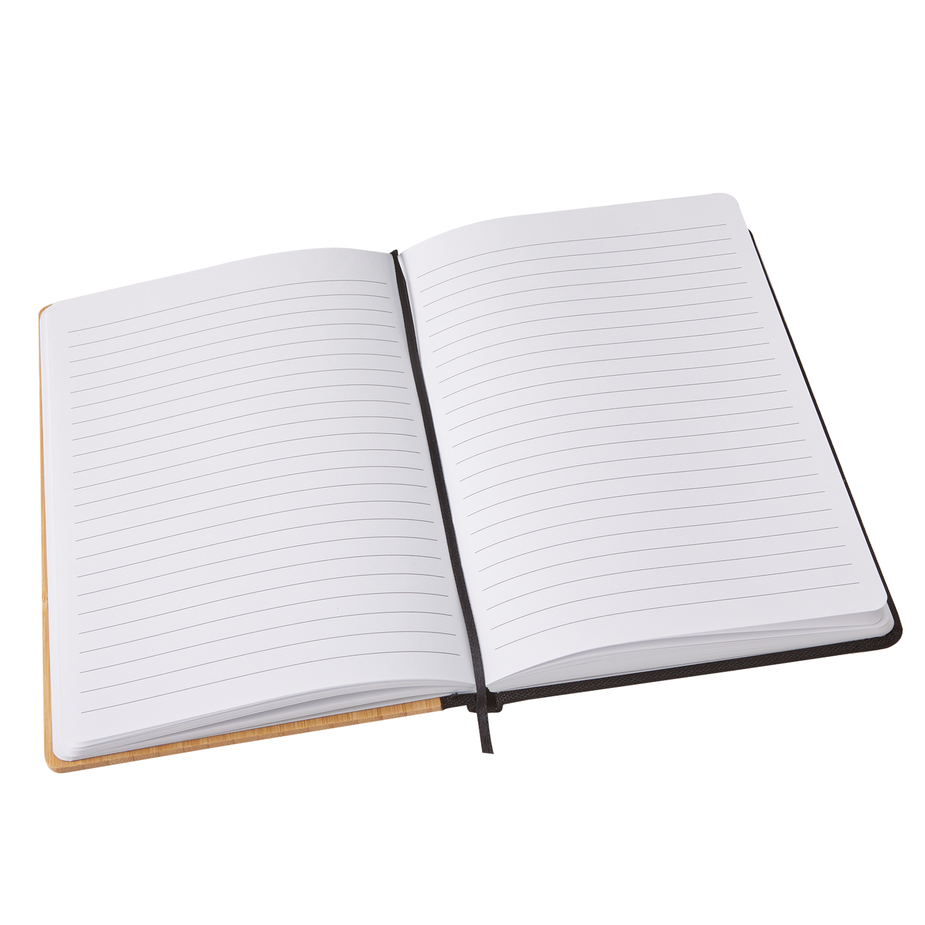 6"x 8" Bamboo Journal w/RPET Back 1