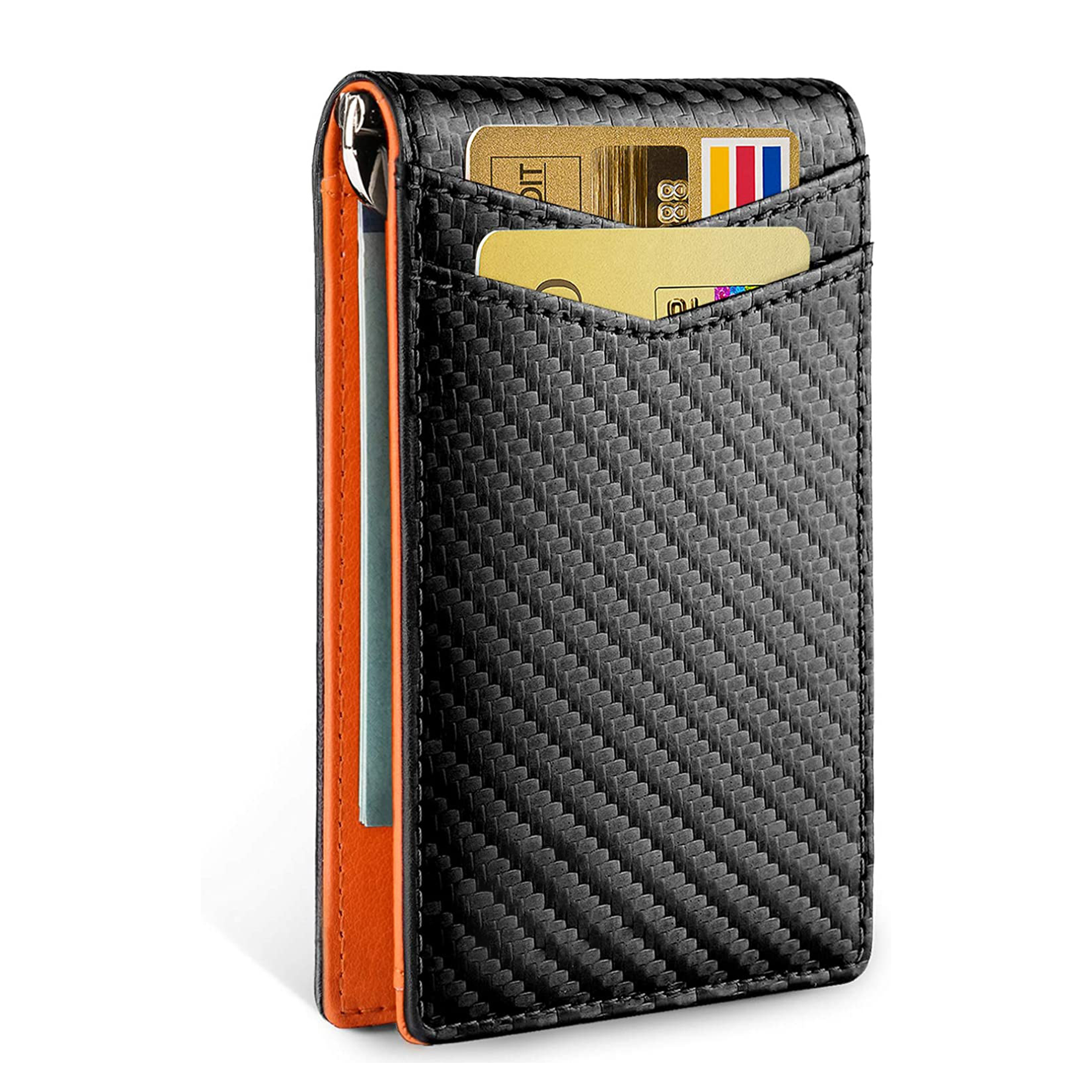 Genuine Leather Card Holder Minimalist Wallets 7