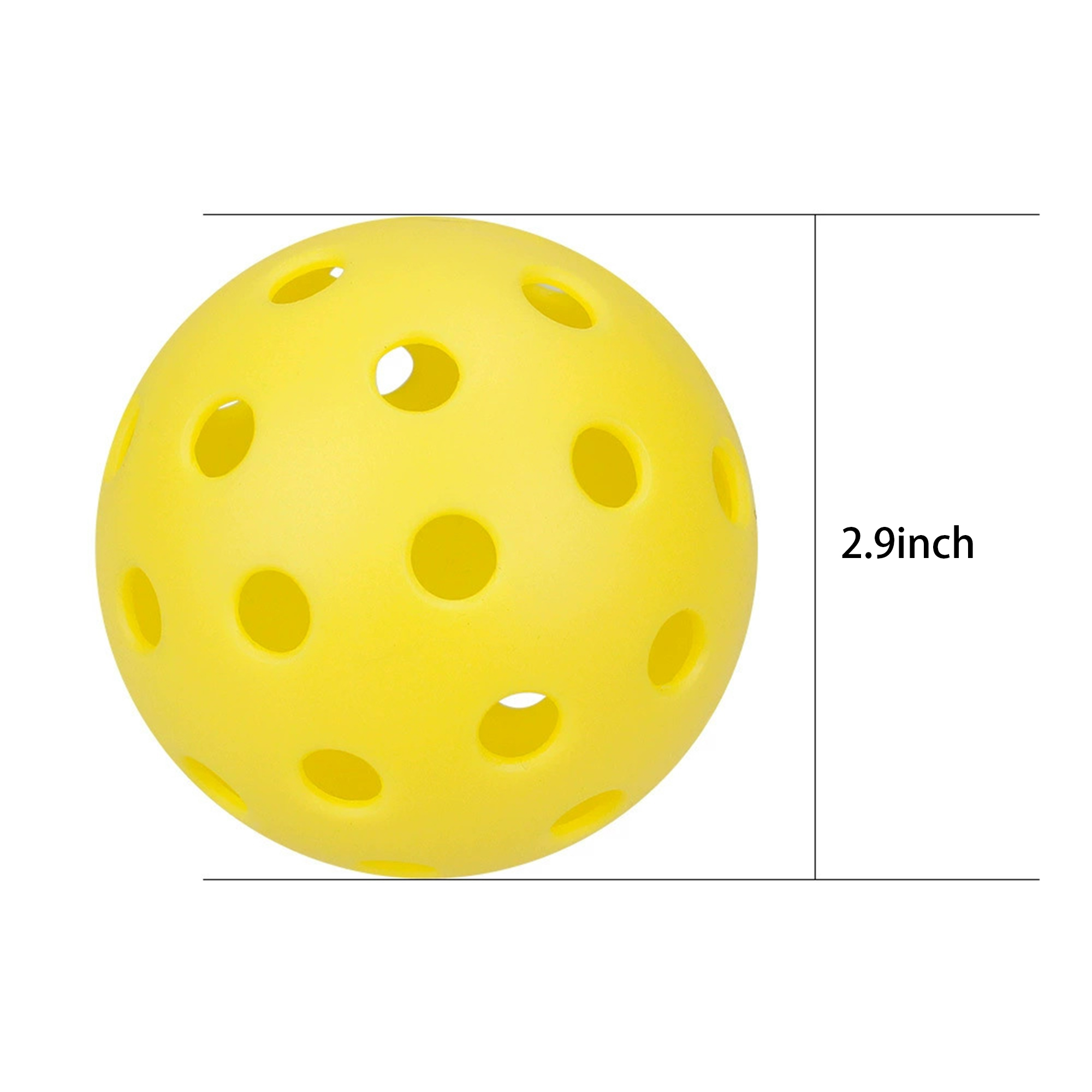 40-Hole Plastic Outdoor Pickleball 11