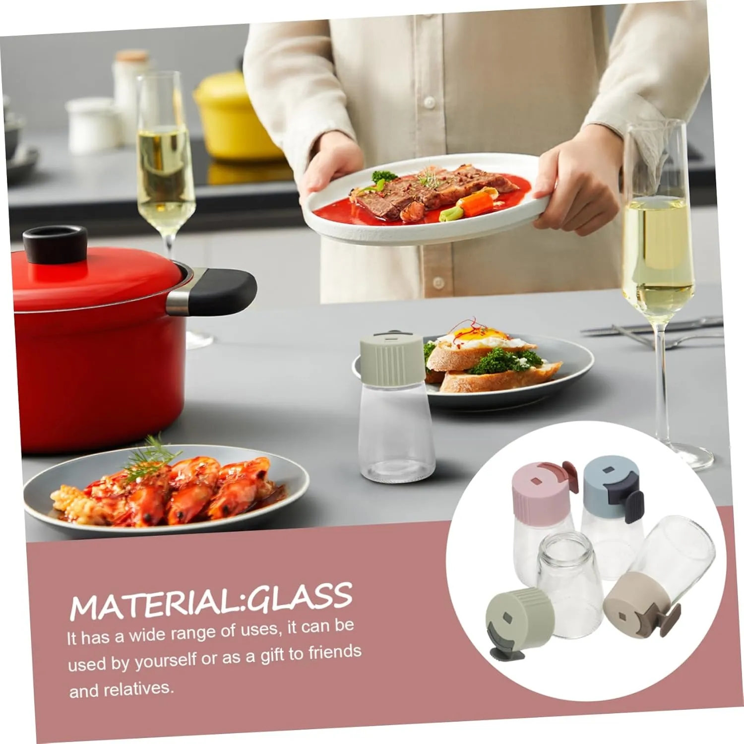Glass Seasoning Jars 3