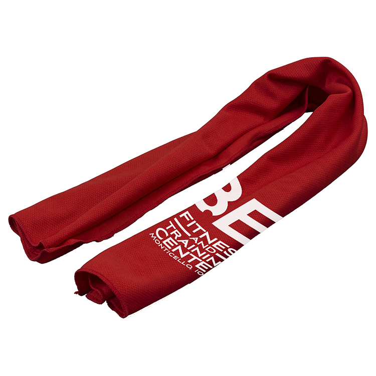 "THE RAINER" Recycled RPET Cooling Towel – 12" W x 32" H 11