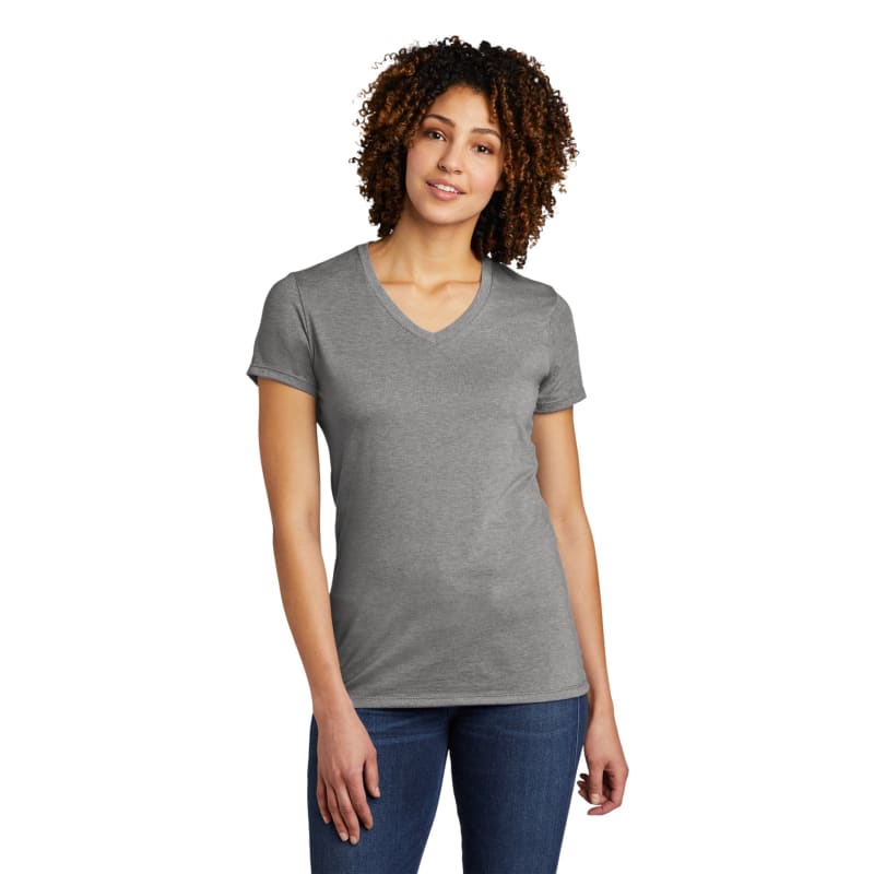 AllMade Women's Tri-Blend V-Neck Tee 86