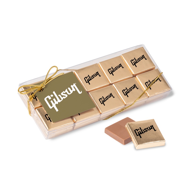 Twenty Piece Chocolate Foiled Square Box 1