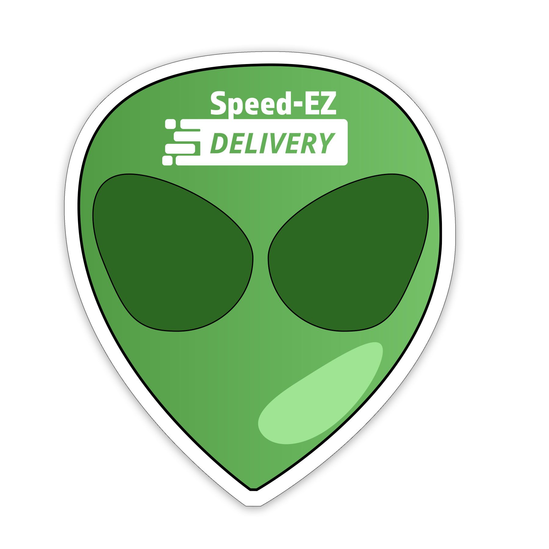 Alien Shaped NoteKeeper™ Magnet 35 Mil 1