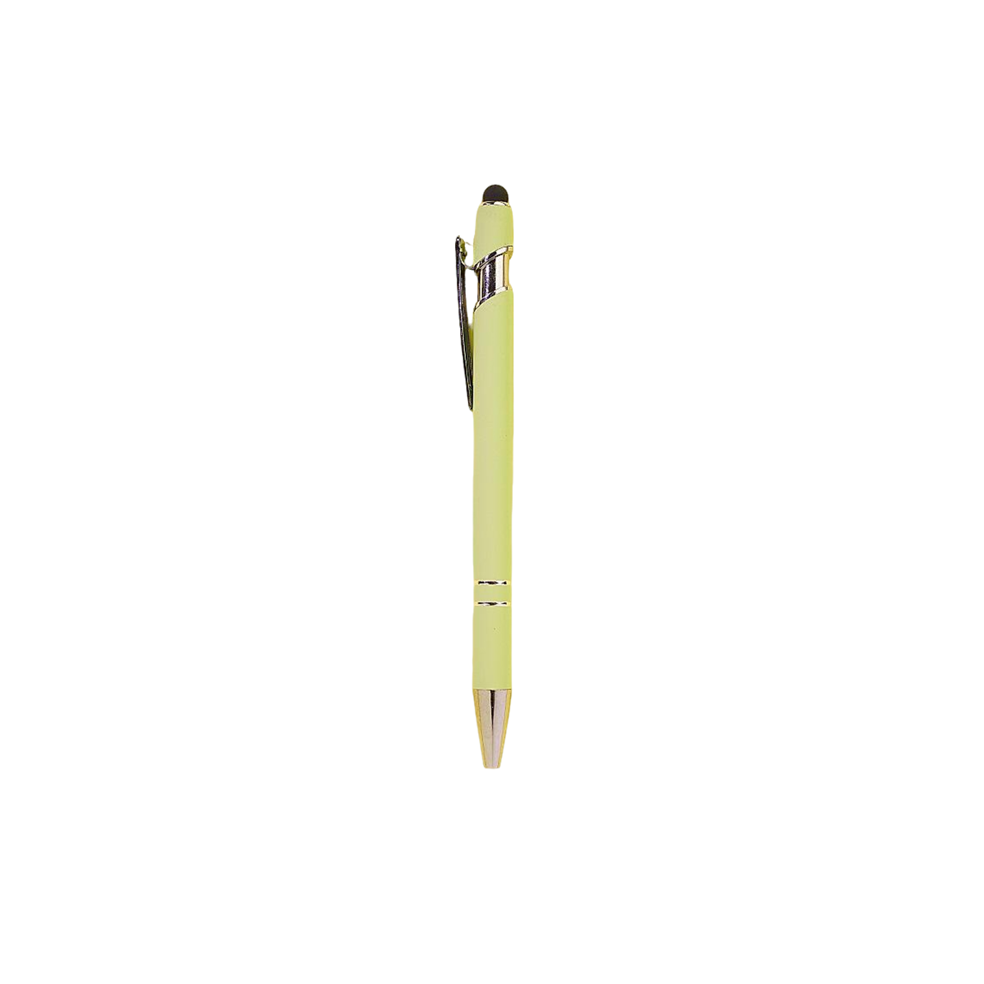 Retractable Aluminum Stylus Ballpoint Pen 8