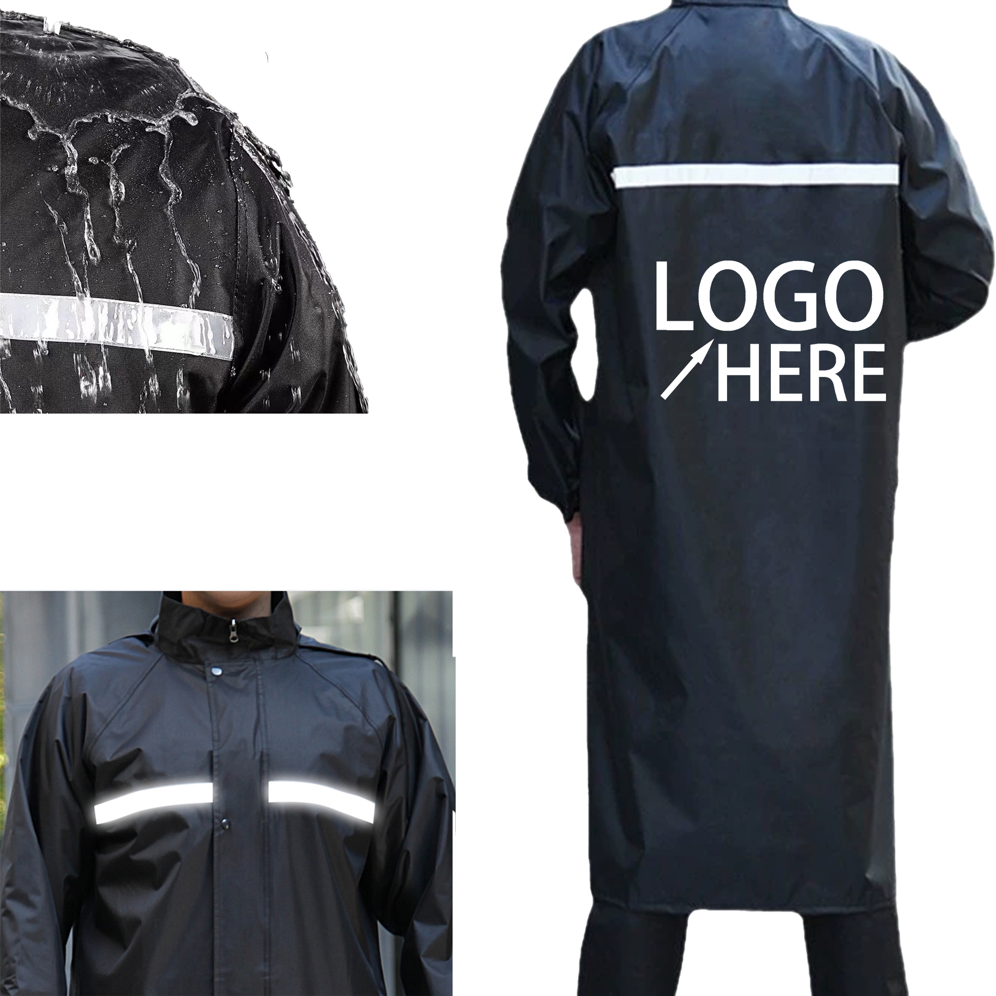 Durable Oxford Rain Jacket 2