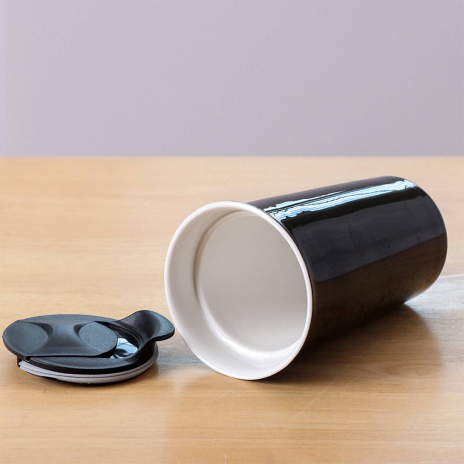 11 Oz. Customized Double Layer Insulated Ceramic Mug 7