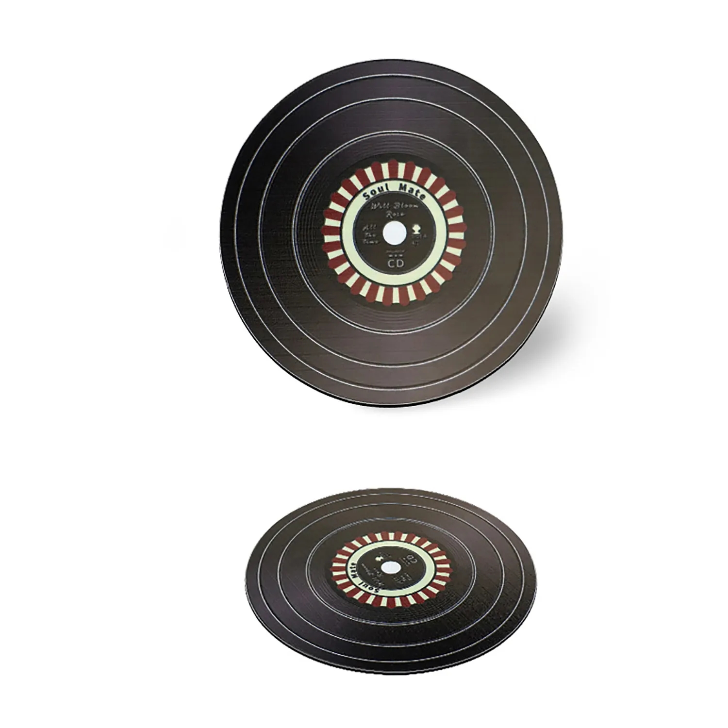 Custom Vinyl Record Coasters 7