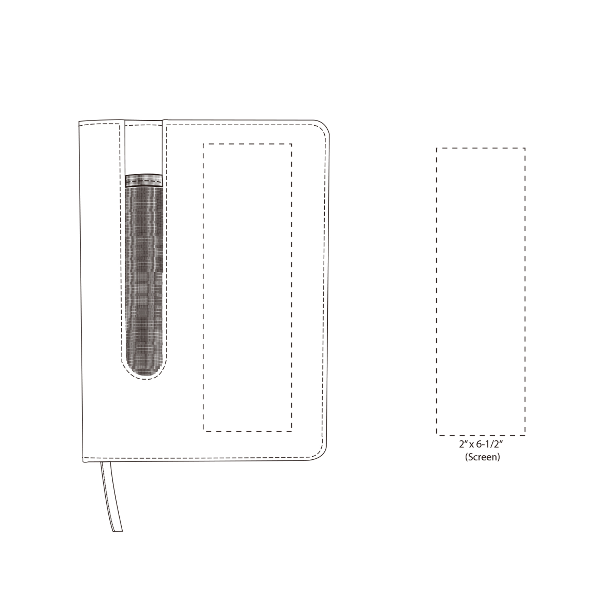 Soft-Cover Journal Featuring Elastic Pen Holder 1