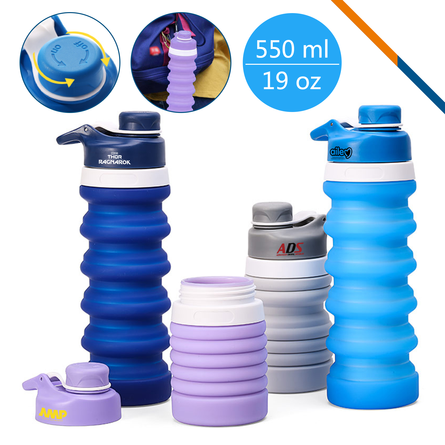 Eskers Collapsible Bottle 4