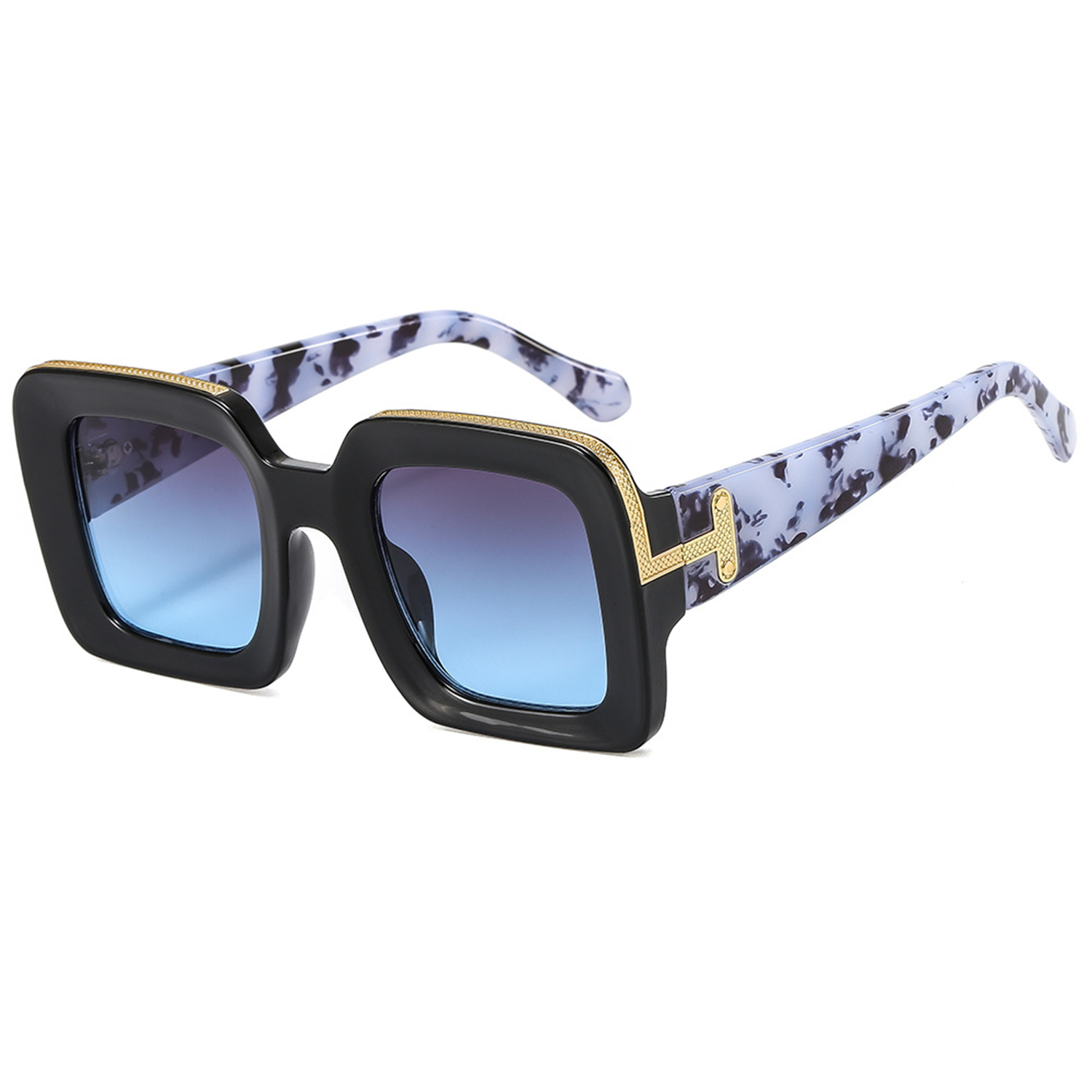 Fashion Vintage Square Sunglasses 4