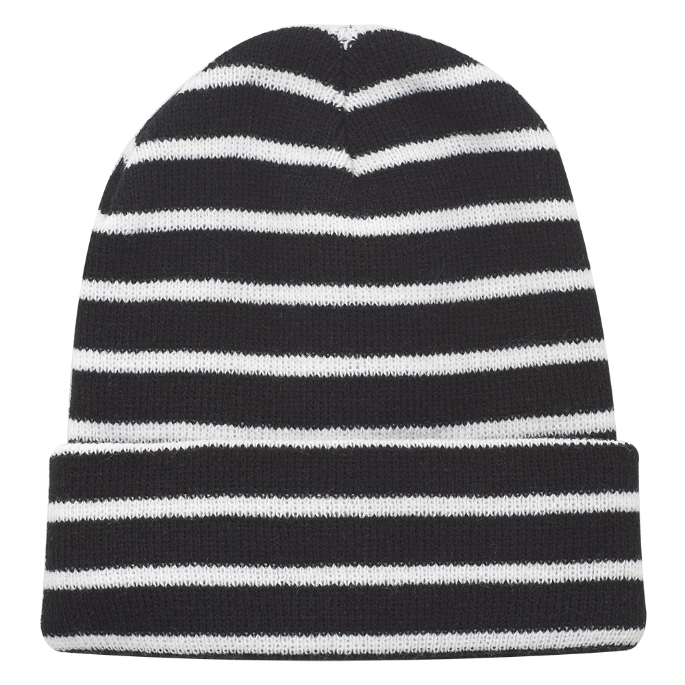 Caribou Striped Knitted Beanies