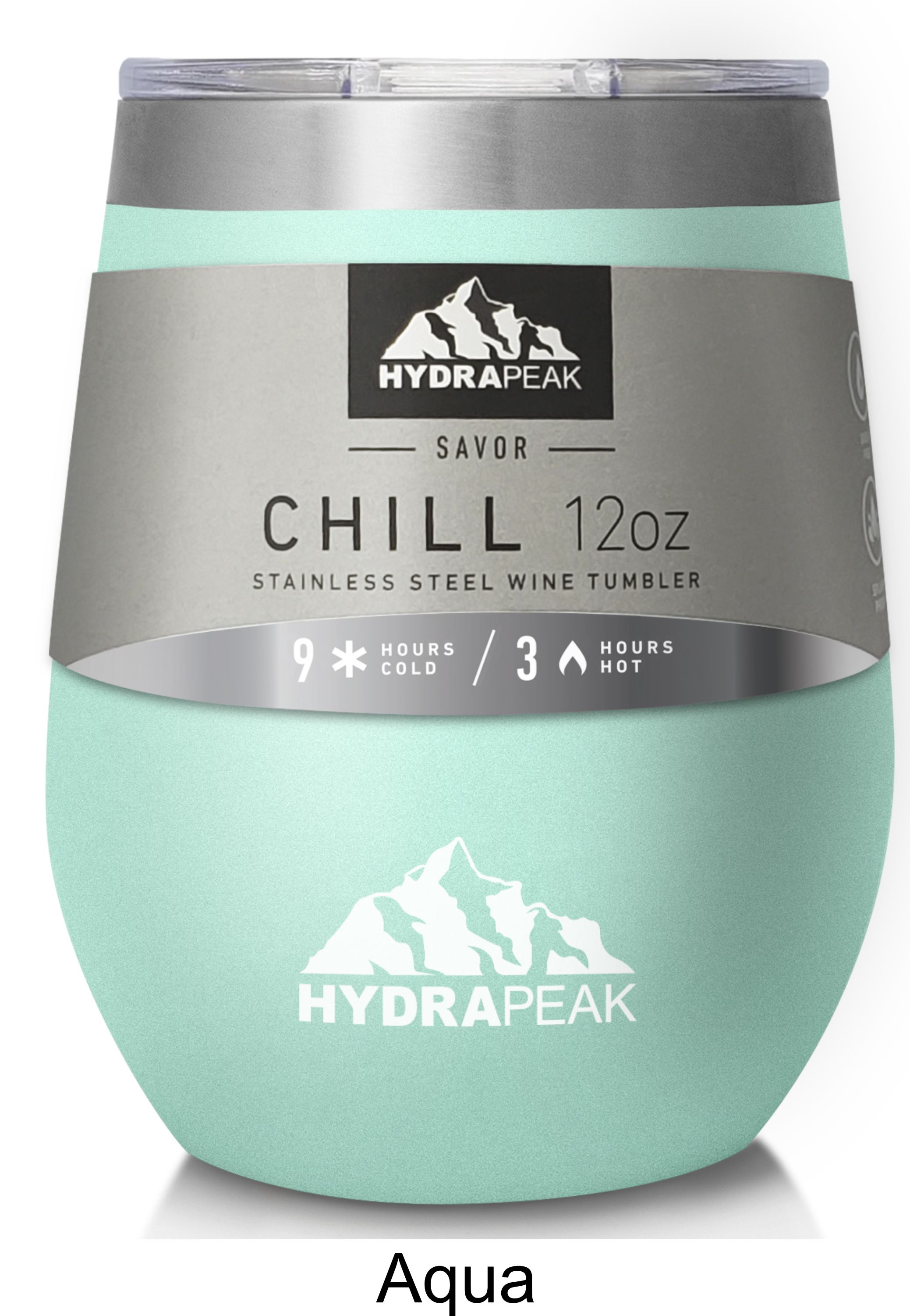 12 Oz. Hydrapeak Chill Wine Tumbler LIFETIME WARRANTY! 2