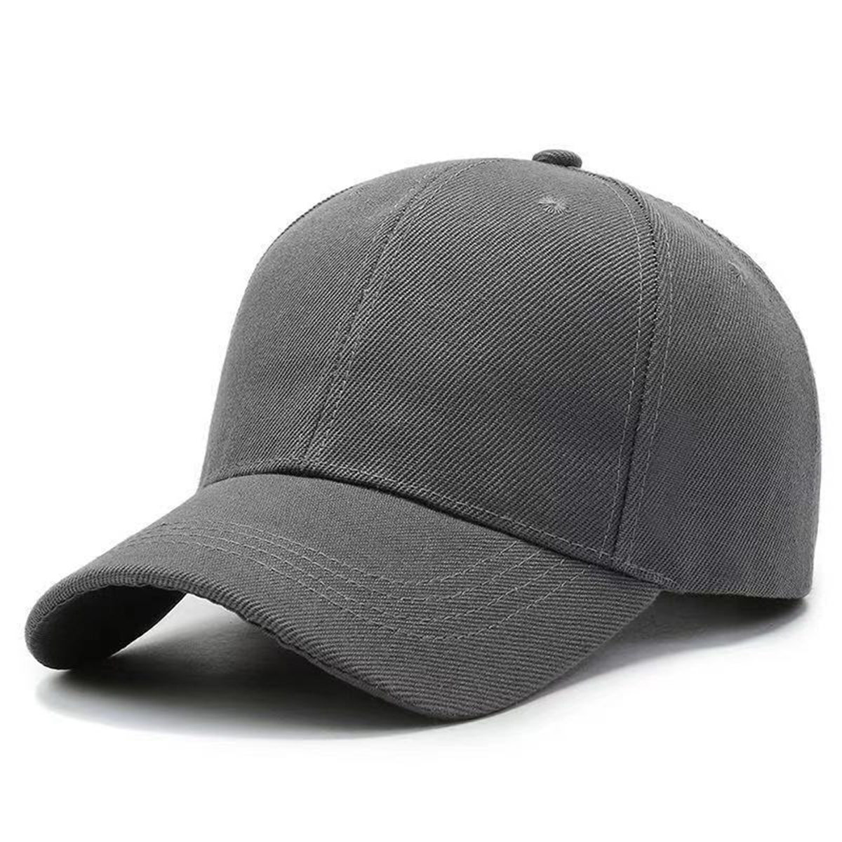 Solid Color Thick Outdoor Sun Hat Baseball Cap 14