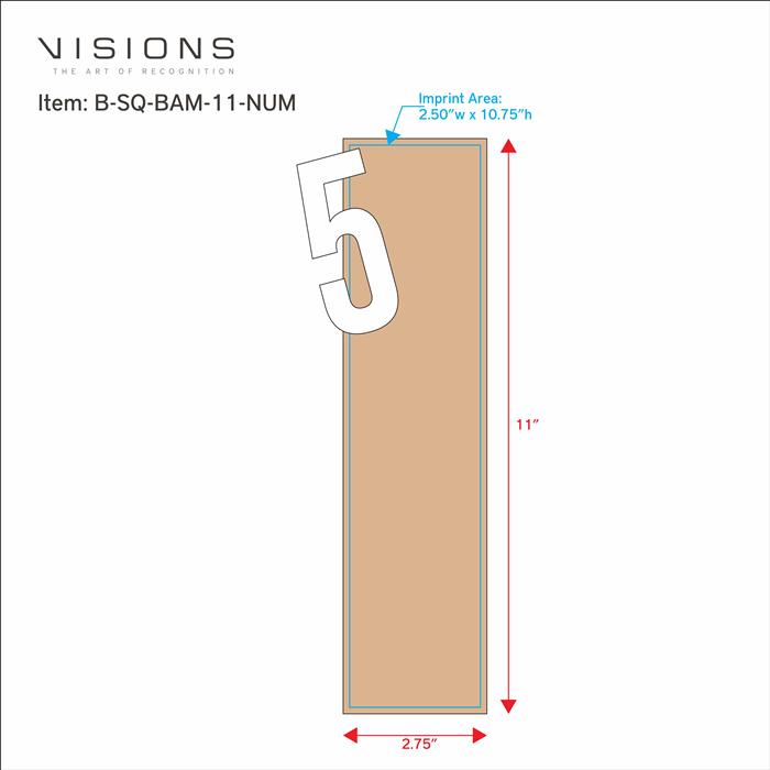 Square Bamboo 8