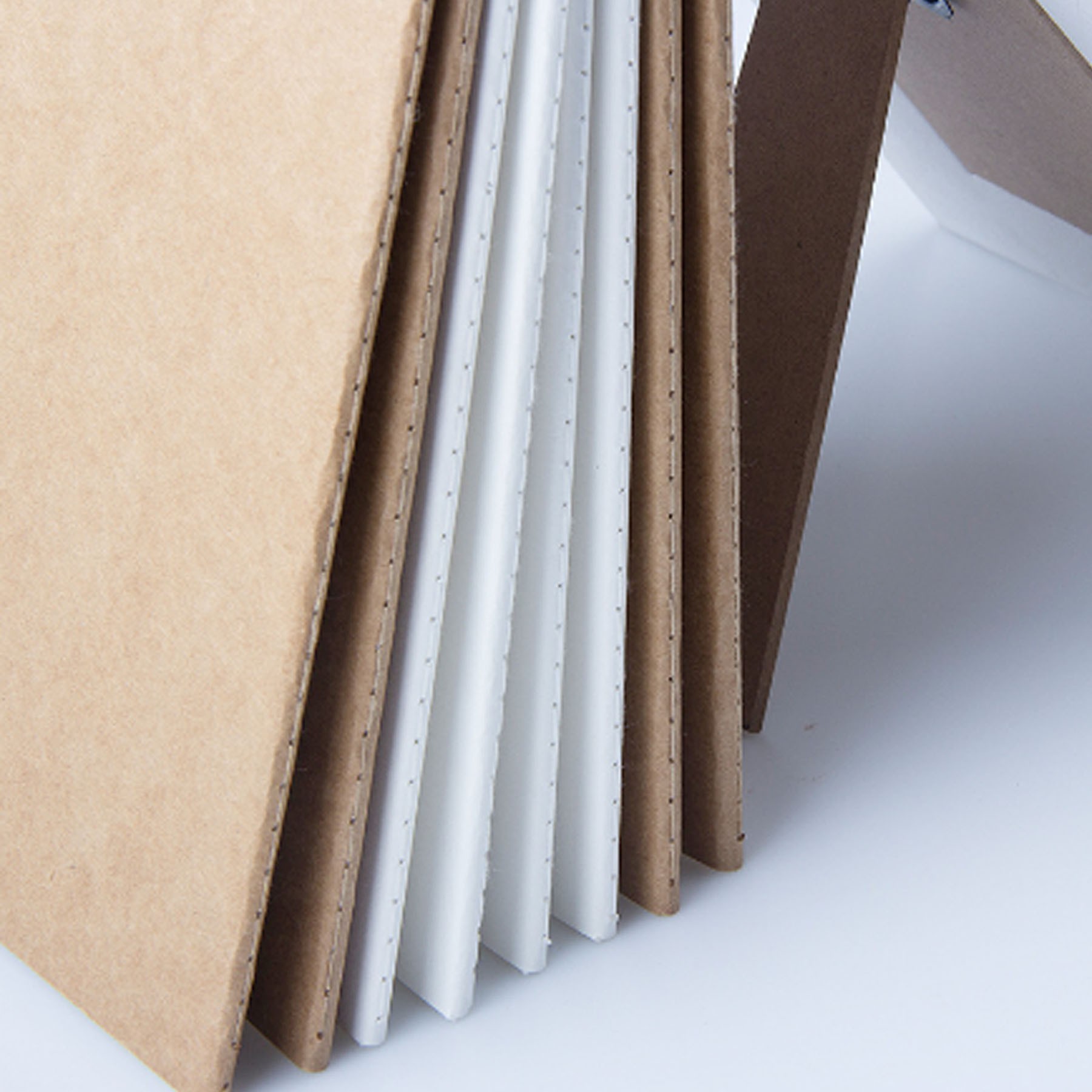 A5 Size Dot Grid Kraft Paper Notebooks 3