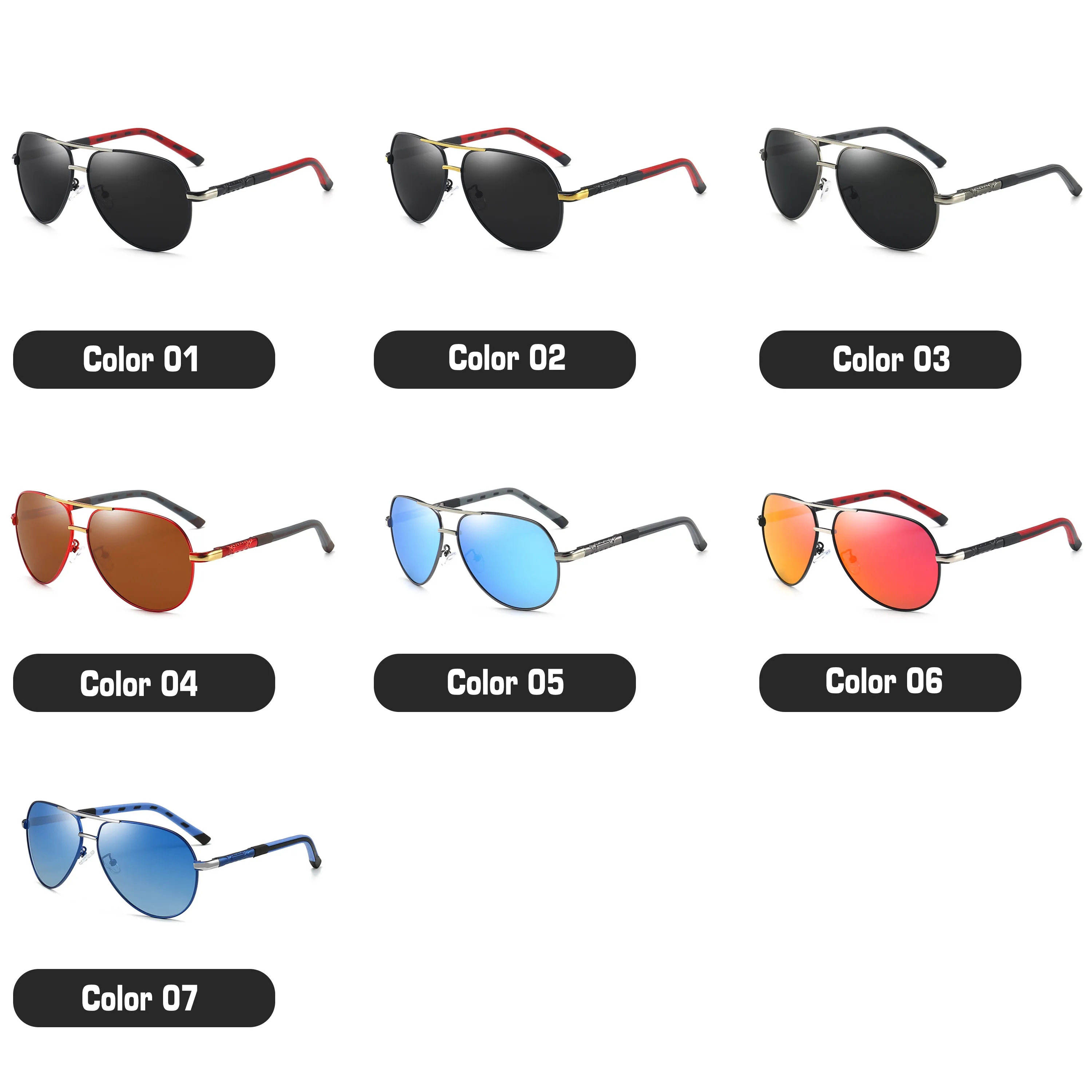 Polarized Aviator Sunglasses UV400 5