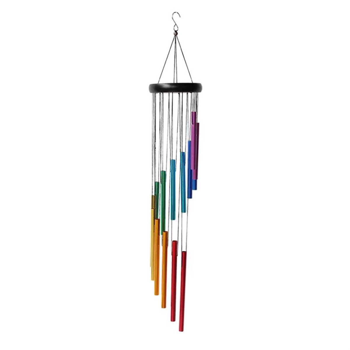 Classical Colorful 14 Metal Tubes Wind Chimes 29" Deep Tone 4
