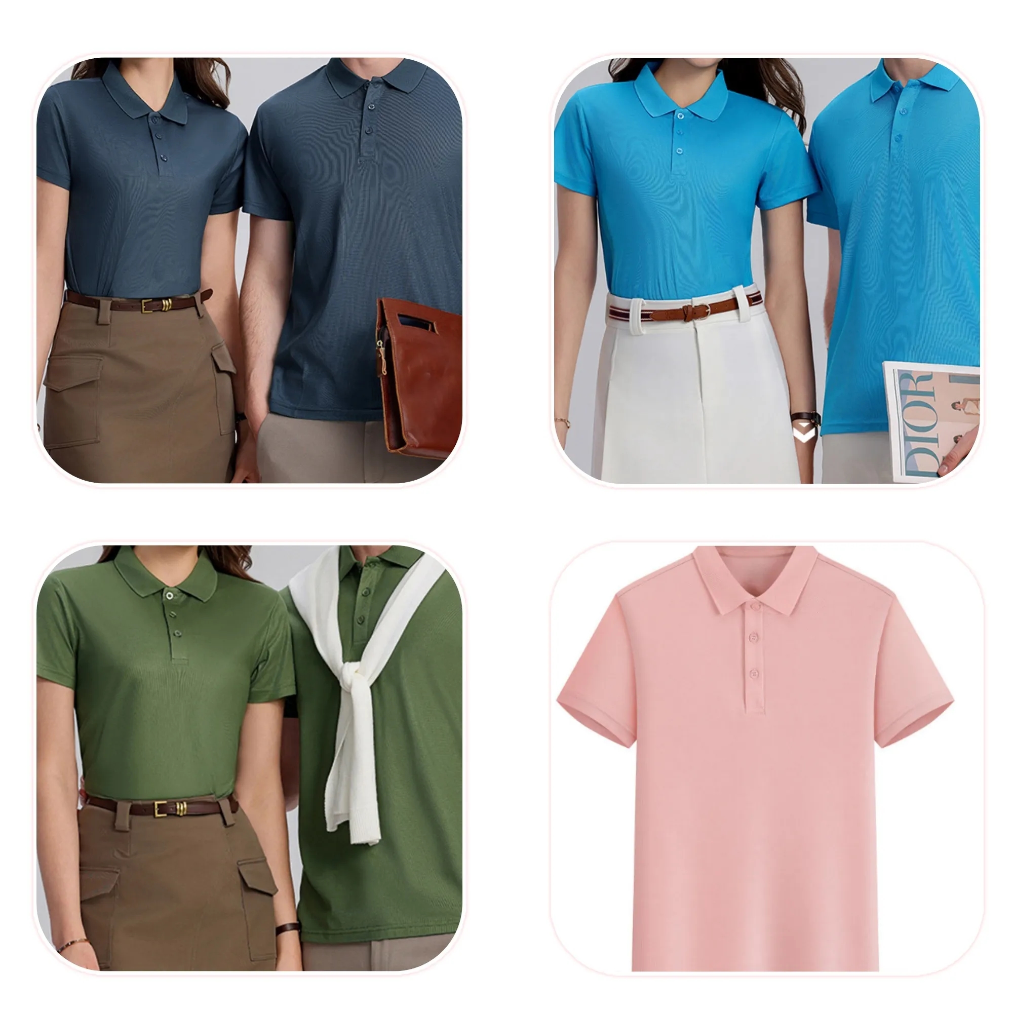 Unisex Polo Shirt Short Sleeve (Men's & Women's Sizing) 2