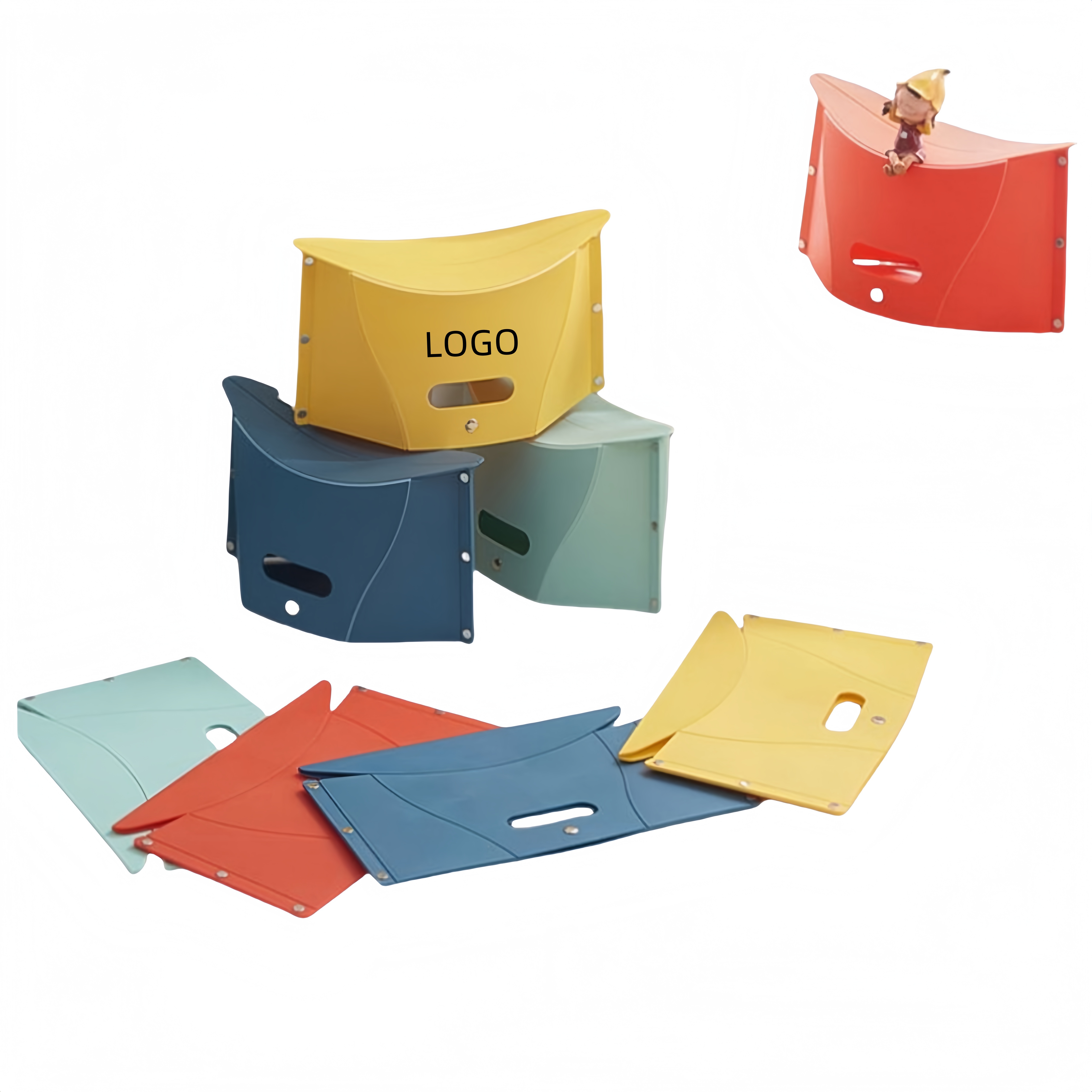 Travel Multifunctional Folding Stool 2