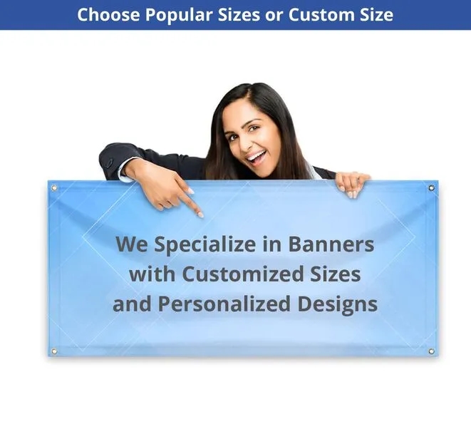 Fabric Mesh Banner - 1ft x 1ft 5