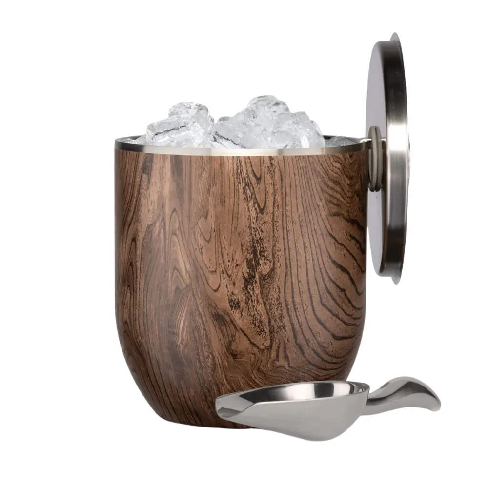 3L Snowfox Insulated Ice Bucket with Lid and Scoop 20
